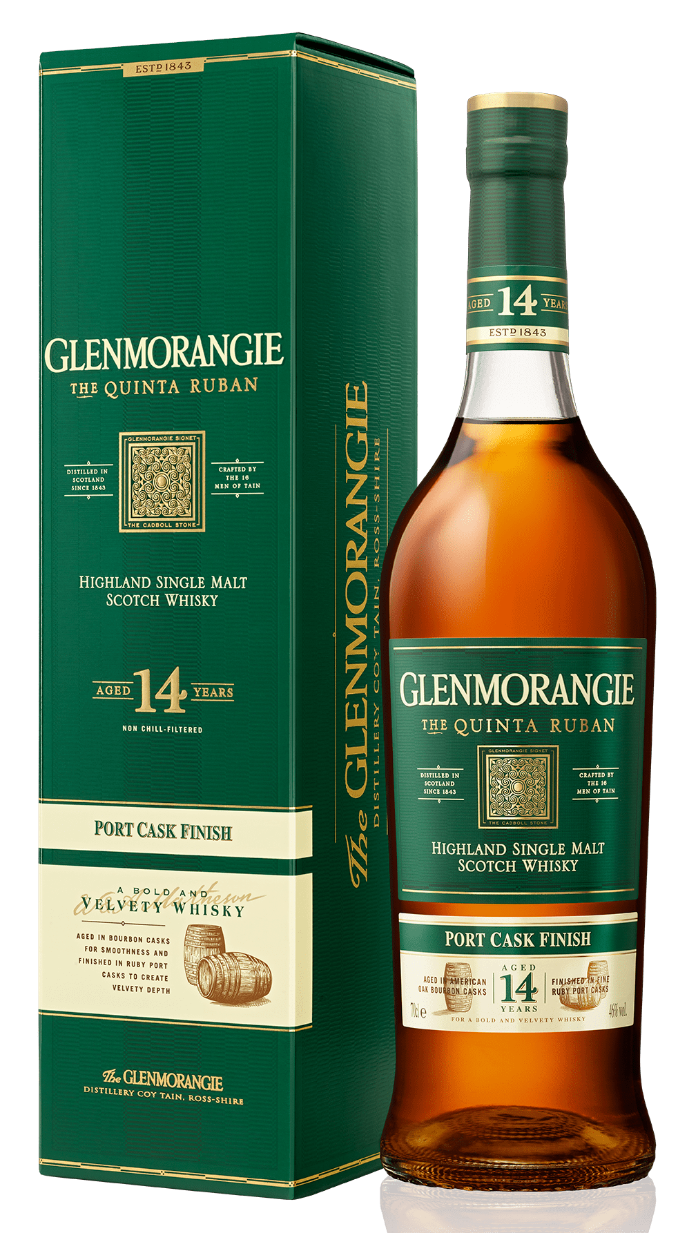 Glenmorangie The Quinta Ruban Port Extra Matured 14 ans