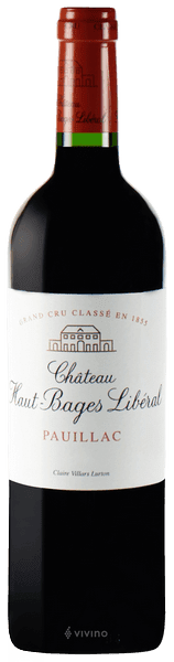 Haut Bages Liberal 2016
